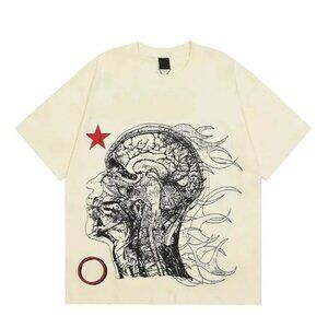 ic t shirt graphic tee designer mens t shirt vintage t-shirts Hip Hop summer fas